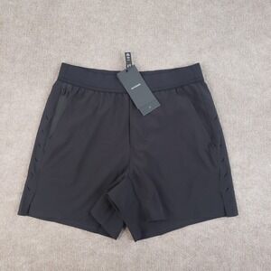 Ten Thousand Interval Shorts Mens Small Black 5 inch Inseam Stretch Gym Running